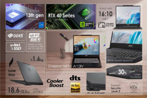 MSI tiên phong sử dụng card màn hình rời cấp thấp RTX 2050 cho laptop với Creator M14