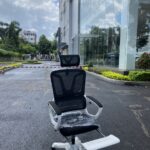 Ghế Công Thái Học Cao Cấp TMS08 Trắng