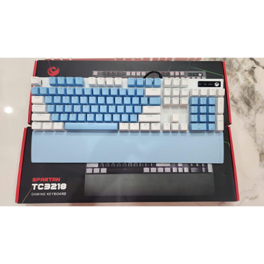 Bàn Phím Cơ Gaming SPARTAN TC-3218 Xanh